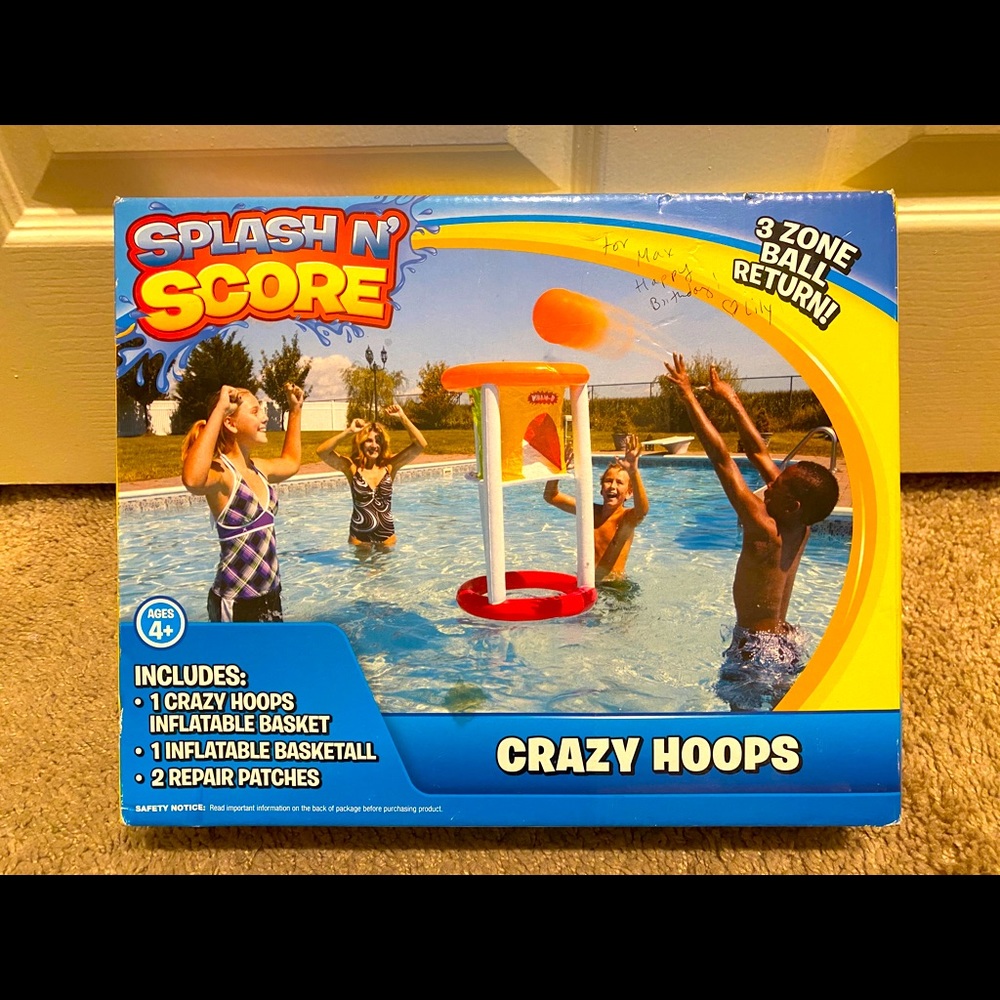 Splash N score Crazy Hoops
